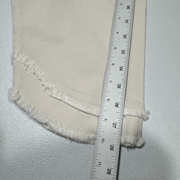 Isaac Mizrahi Live Women’s Plus 22W Stretch Ankle Pants Beige Pull On A590036 - Picture 10 of 12